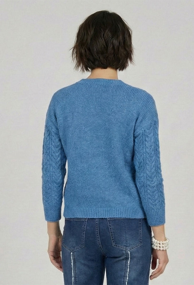 Comment Cable Sweater - Chisel