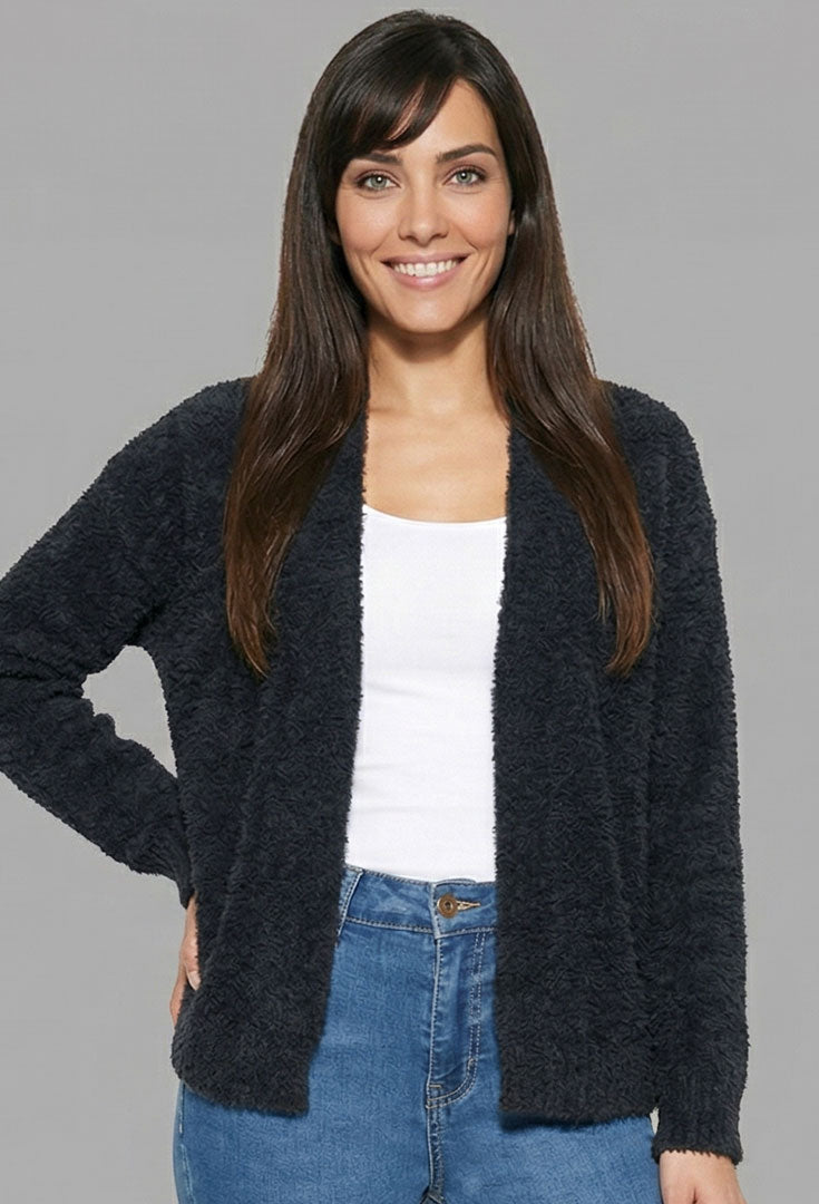 Soft Peached Knit Cardigan - Result