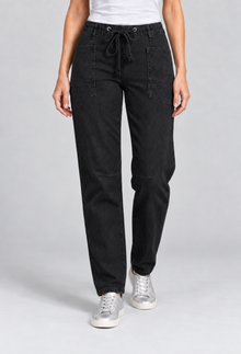 Barrel Chic Jean - Leopard