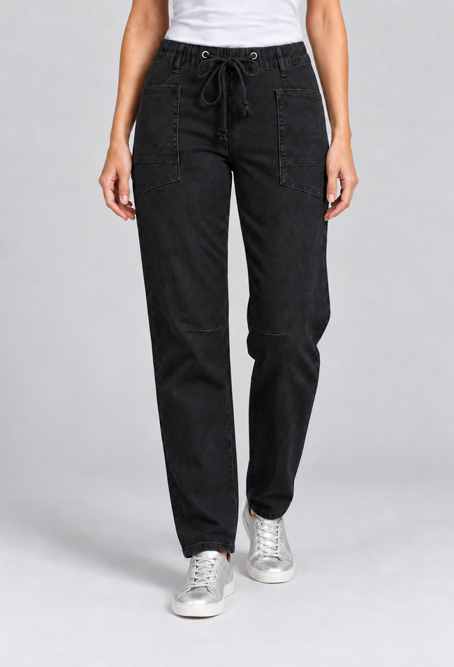 Barrel Chic Jean - Leopard