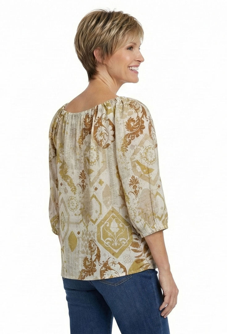 Summer To Fall Blouse - Uplift