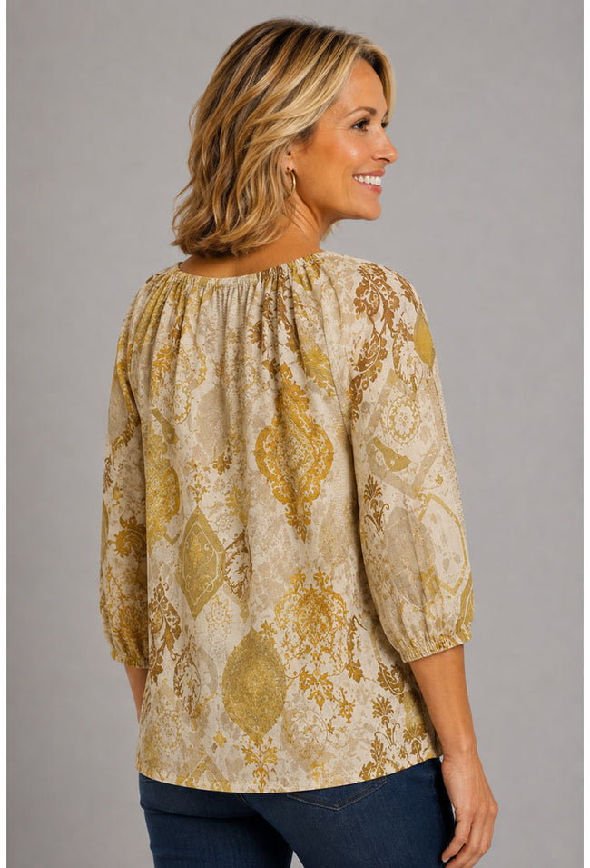 Summer To Fall Blouse - Uplift