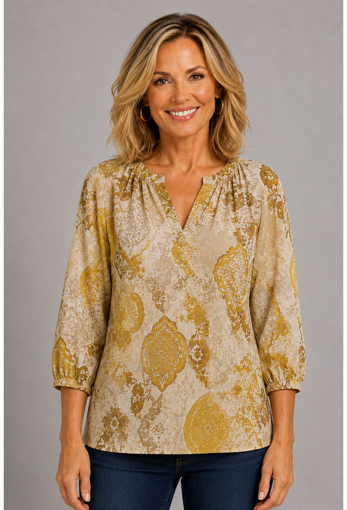 Summer To Fall Blouse - Uplift