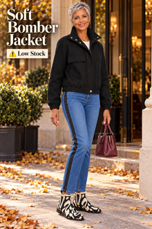 Tuxedo Stretch Jean. - Layout