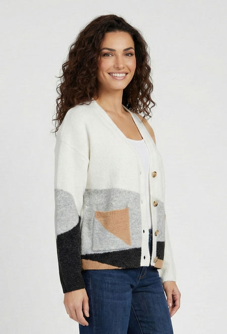 Side Button Sweater - Cypress
