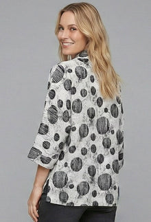 Square Cut Chic Blouse - Popsicle