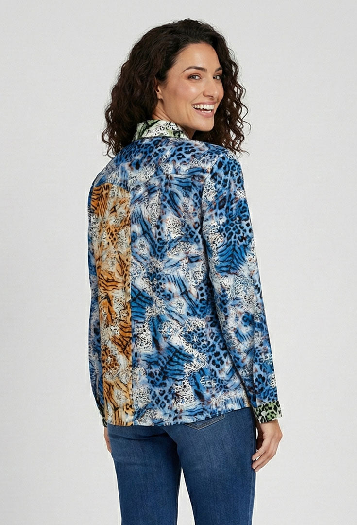 Wild Side Blouse - Allude