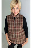 Quilted Zippy Vest - Gain