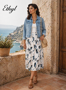 Go With The Flow Skirt - Caring
