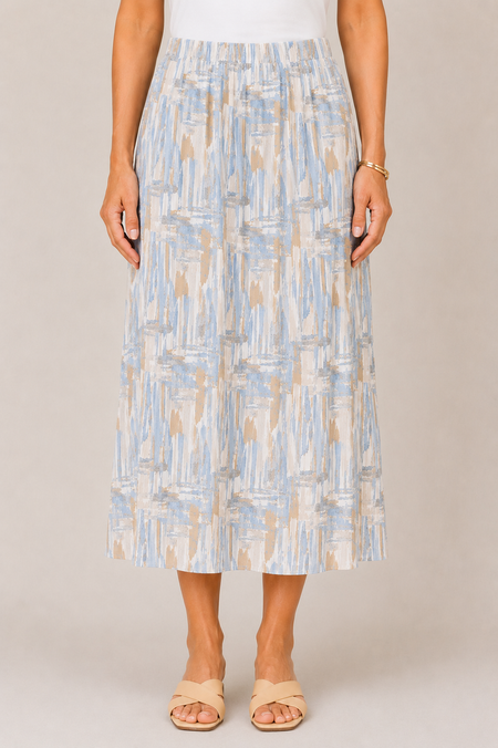 Pull On Fringe Skirt - Precious
