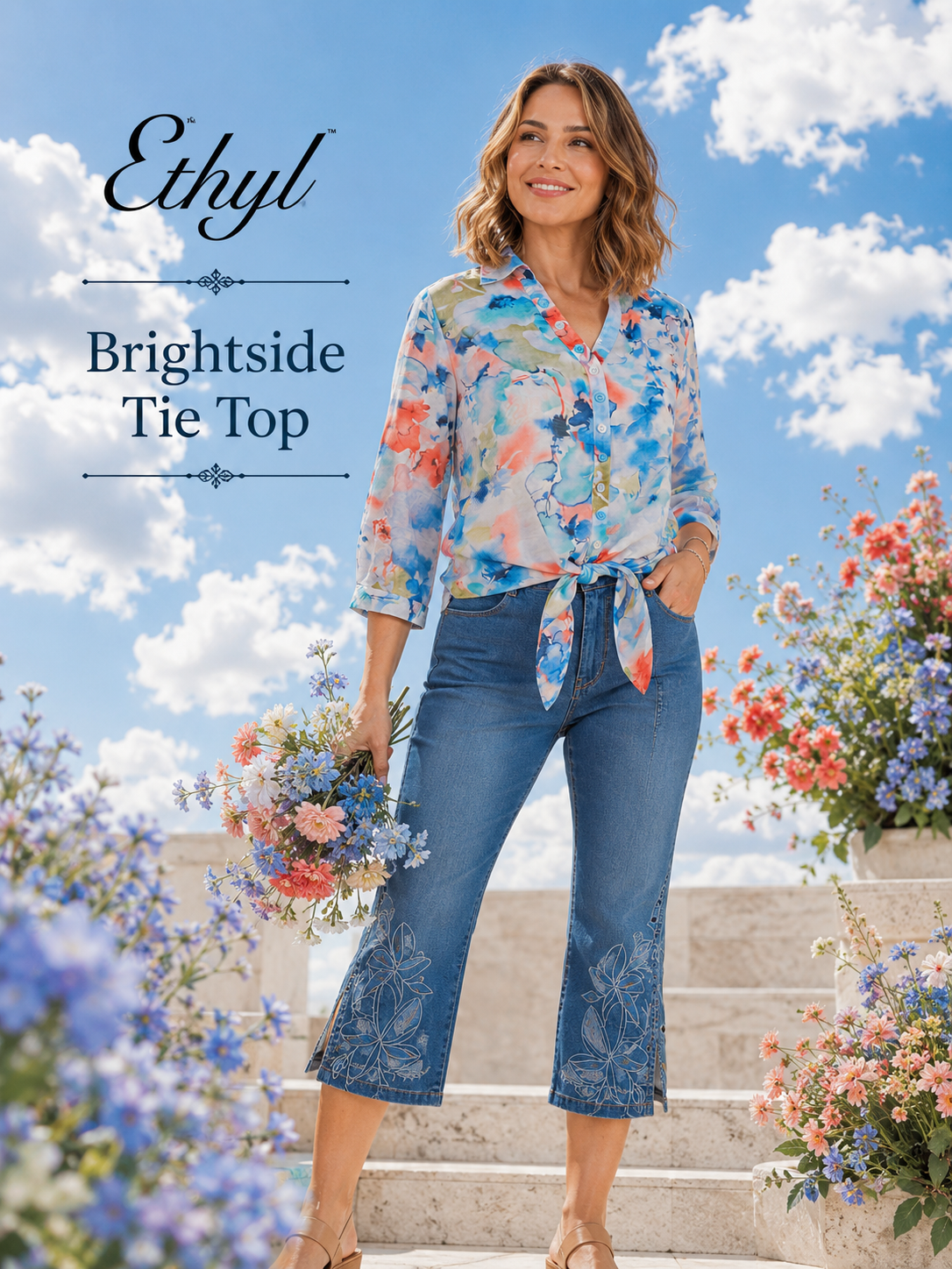 The Brightside Tie Top - Correct
