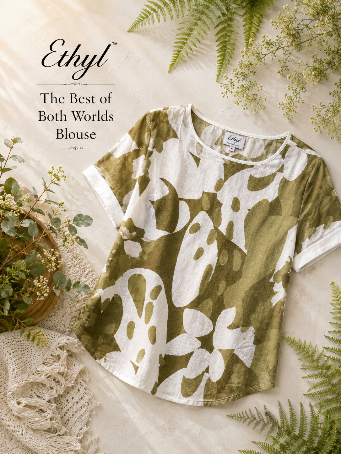 Best Of Both Worlds Blouse - Literal