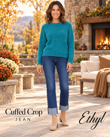 Cuffed Crop Pant - Sensible