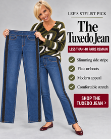 Tuxedo Stretch Jean. - Layout