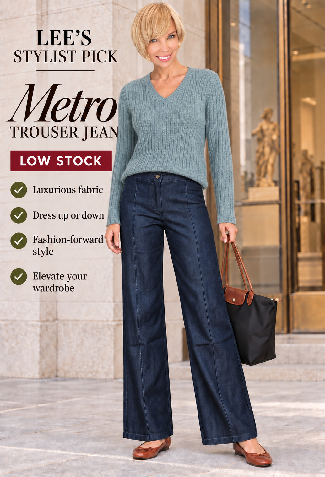 The Metro Trouser Jean - Assure