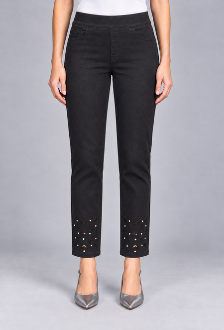 Cuffed Crop Pant - Meld