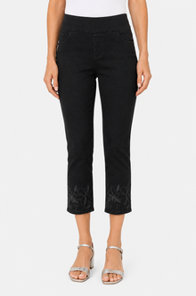 Eyelet Detail Pant - Pike Place