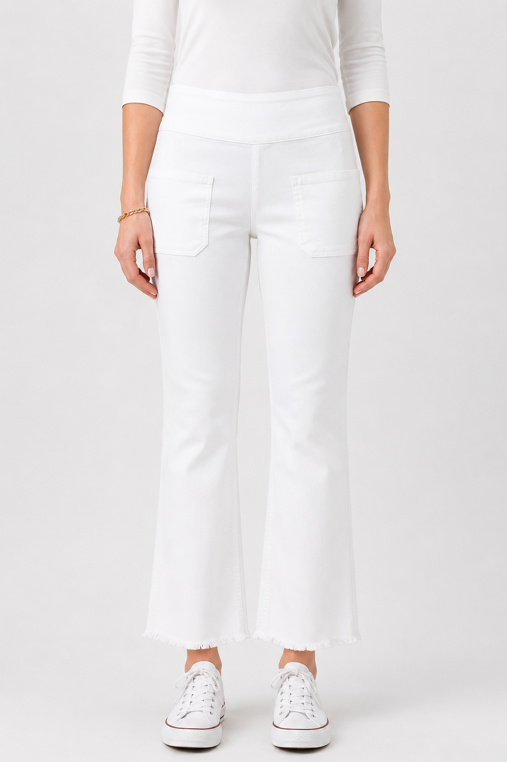 Wide Leg Ankle Pant - Indie