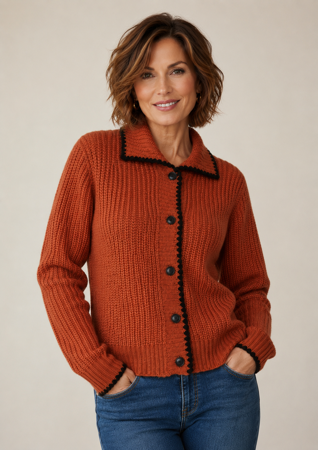 Falling In Love Sweater - Cameo