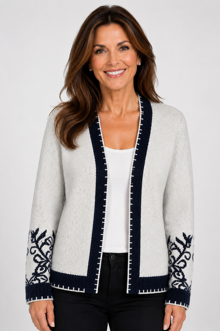 Side Button Sweater - Cypress