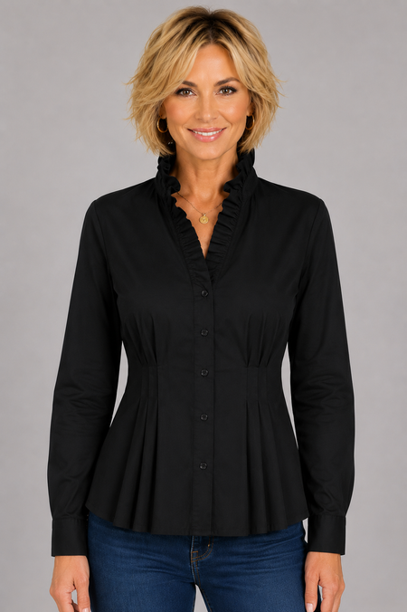 Side Button Sweater - Cypress