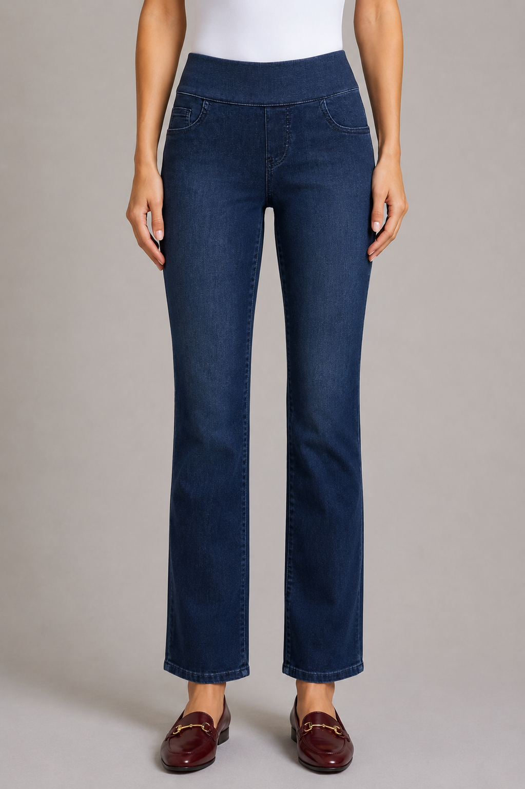 Relaxed Pull On Pant - Timber