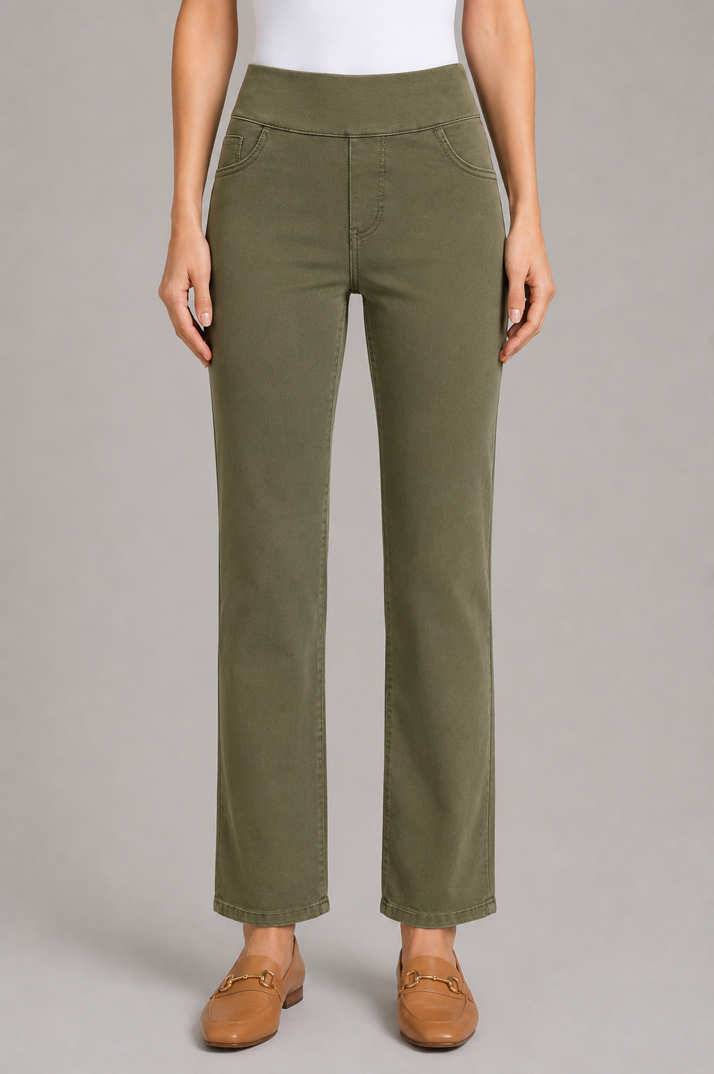 Relaxed Pull On Pant - Harbor
