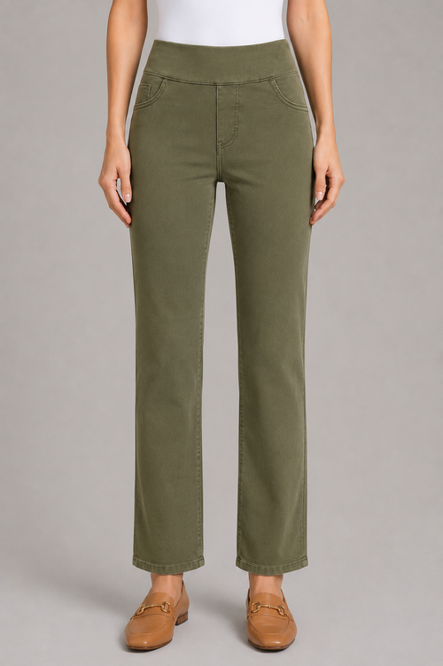Relaxed Pull On Pant - Harbor