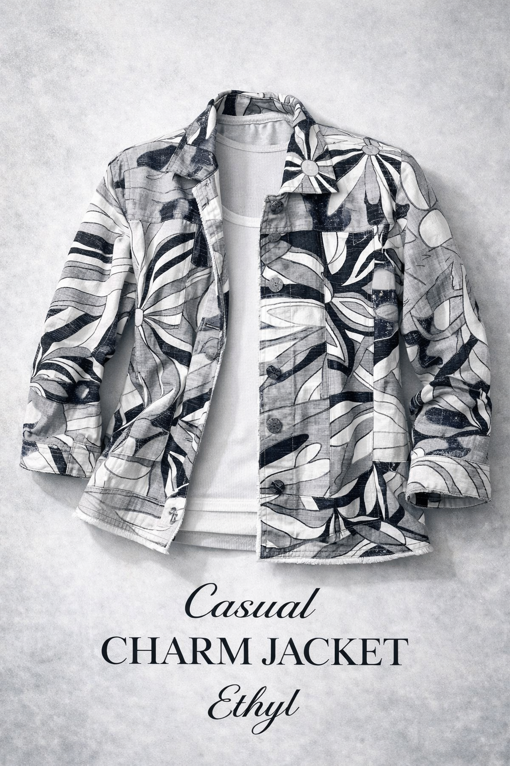 Casual Charm Jacket - New Moon