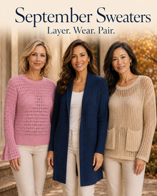 Everyday Pointelle Sweater - Flirt
