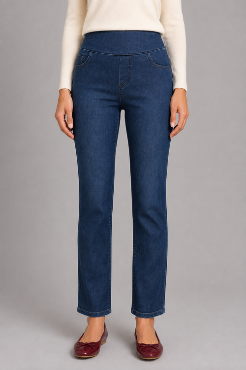 Relaxed Pull On Pant - Timber