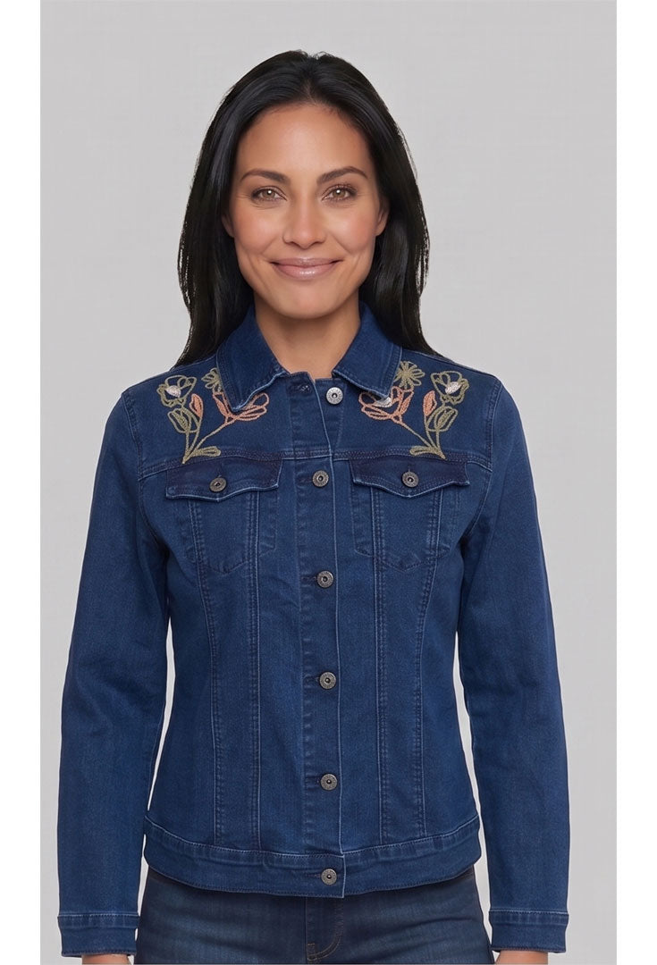 Indigo Bloom Jacket - Signal