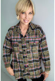 Square Up Flannel Shirt - Forward
