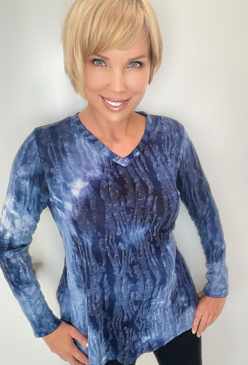V Neck Tech Top - Construct