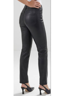 Vegan Leather Pant - Hint