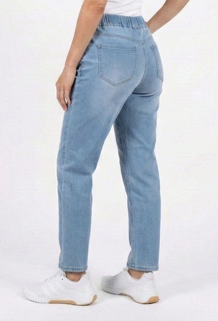 Relaxed Pull On Pant - Lucid