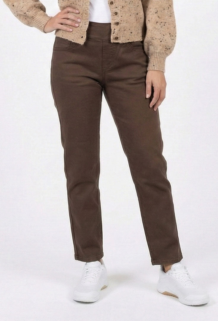 Relaxed Pull On Pant - Atoll