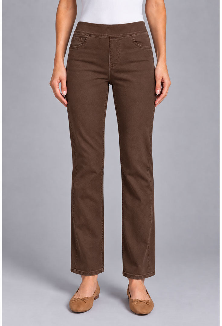 Relaxed Pull On Pant - Atoll