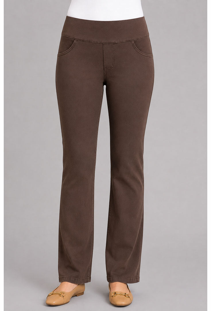 Relaxed Pull On Pant - Atoll