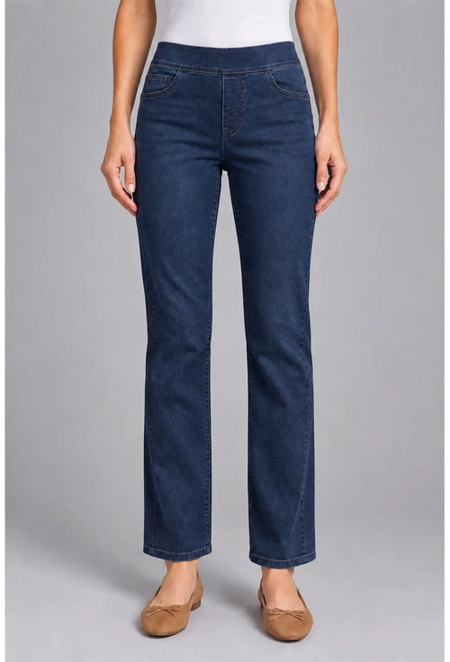 Relaxed Pull On Pant - Timber