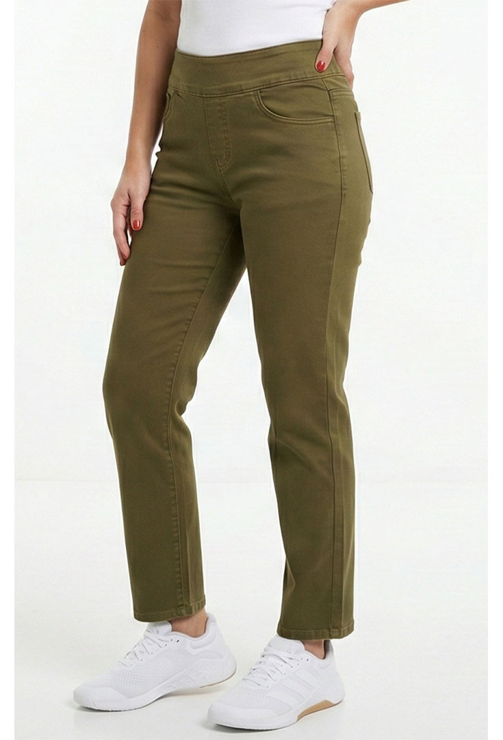 Relaxed Pull On Pant - Harbor
