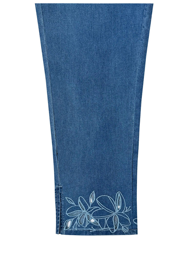 Eyelet Detail Pant - Alibi