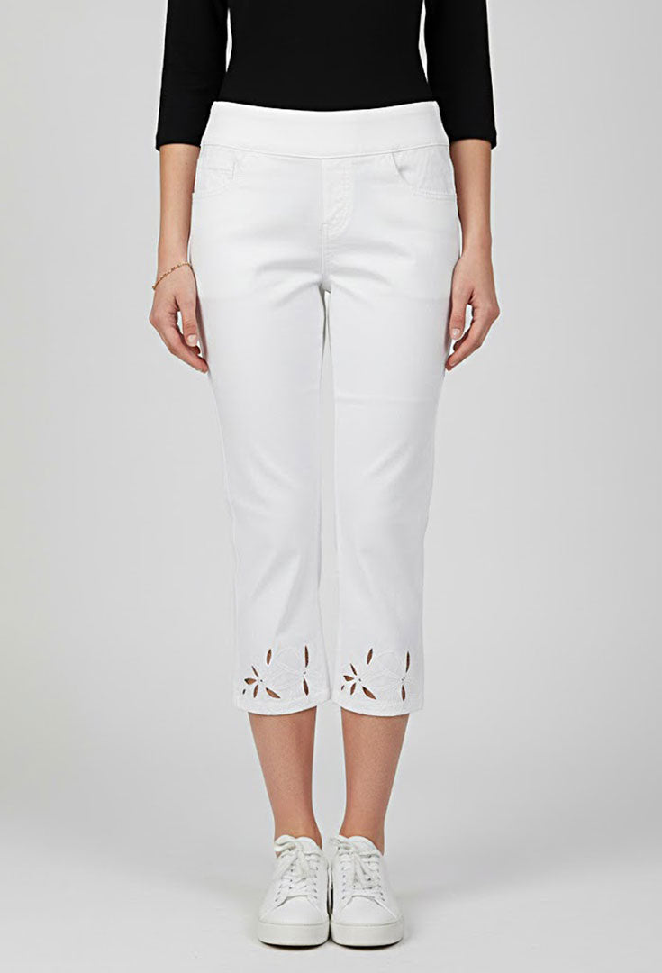 Eyelet Detail Pant - Queen Bee