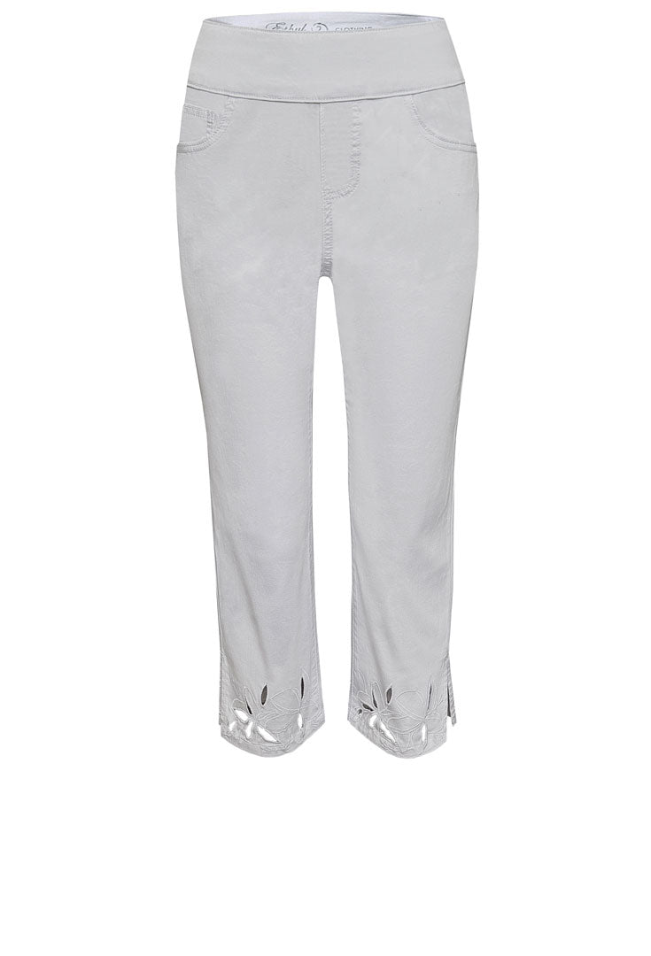 Eyelet Detail Pant - Queen Bee