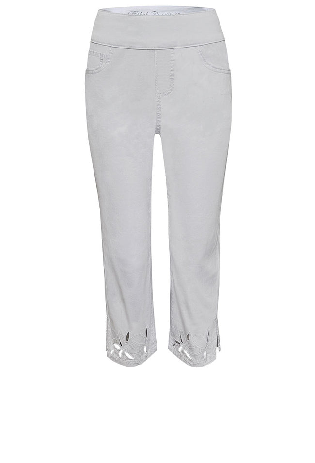 Eyelet Detail Pant - Queen Bee
