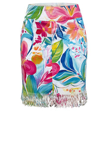 Pull On Fringe Skirt - Outlaw