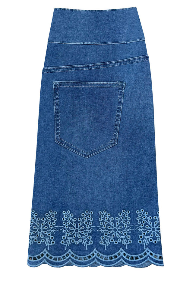 Bluebell Lace Skirt - Yacht