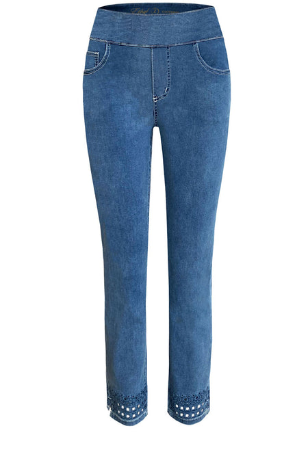 Shimmer Hem Slacks - Kissable