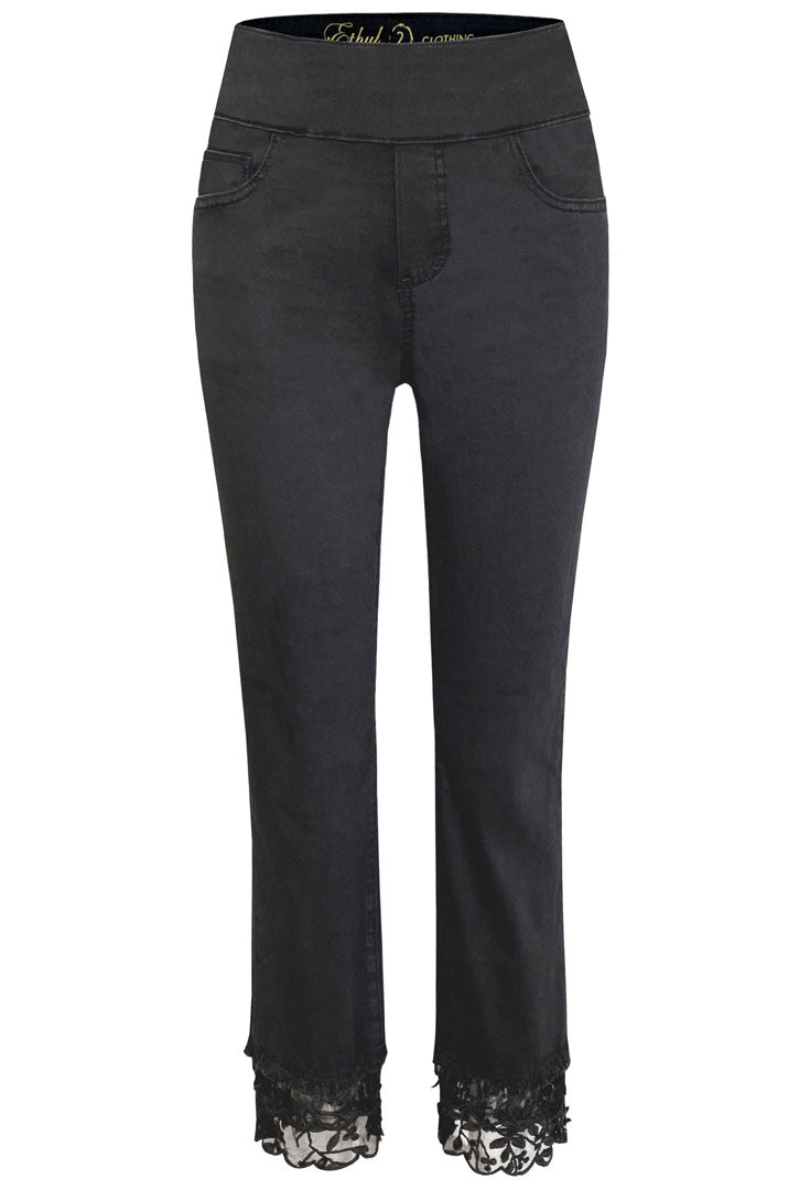 Shimmer Hem Slacks - Belief