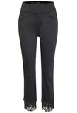 Shimmer Hem Slacks - Belief